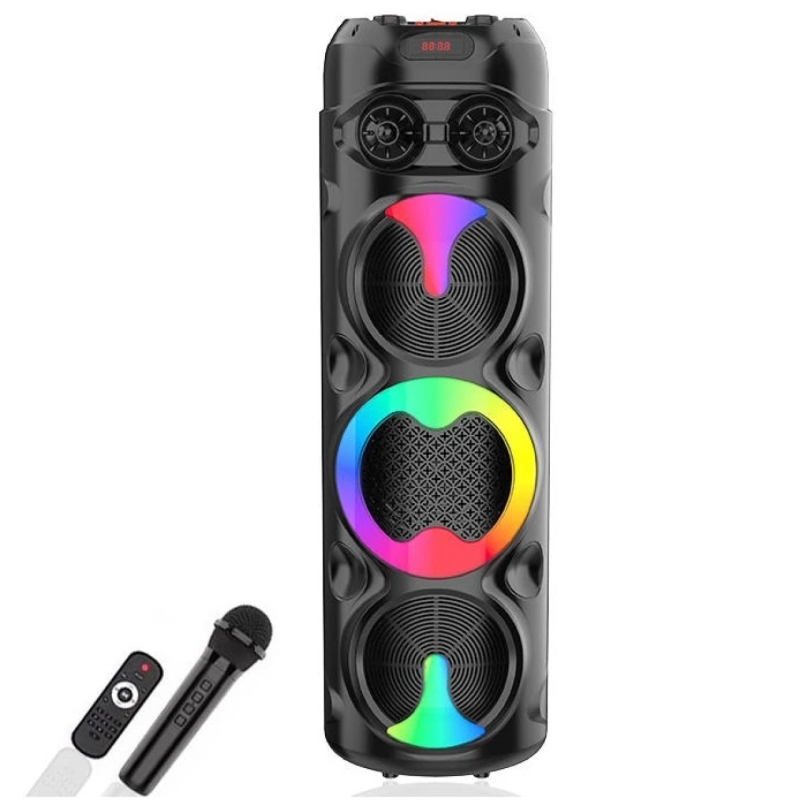 اسپیکر قابل حمل بلوتوثی همراه با میکروفون و ریموت مدل ZQS 8309
