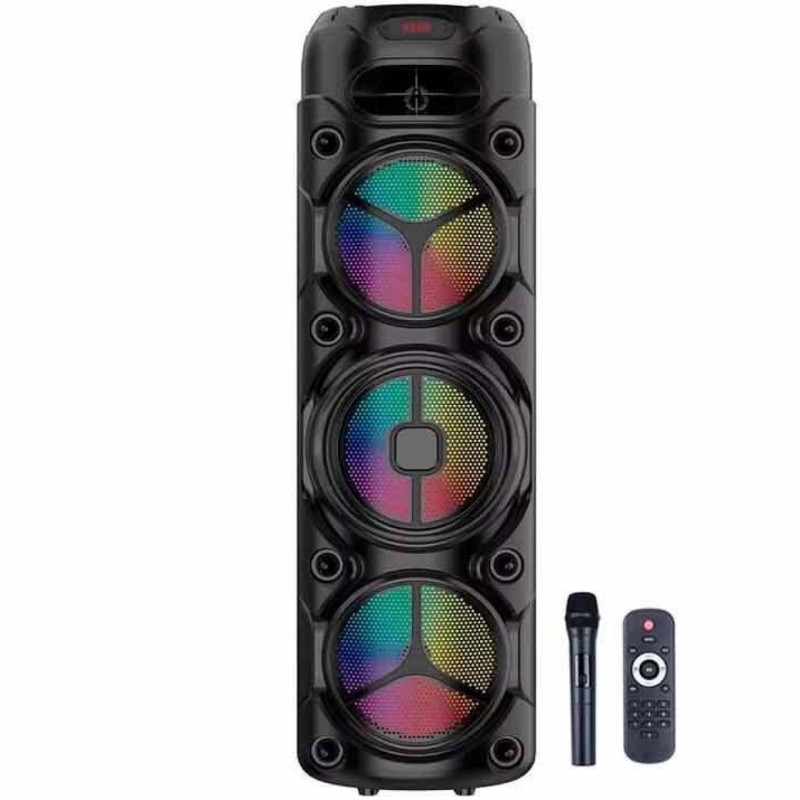 اسپیکر قابل حمل بلوتوثی همراه با میکروفون و ریموت ZQS 8308