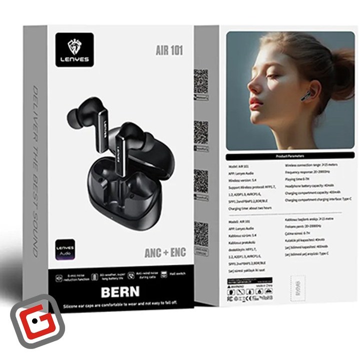 هدفون بی سیم لنیز مدل Air 101