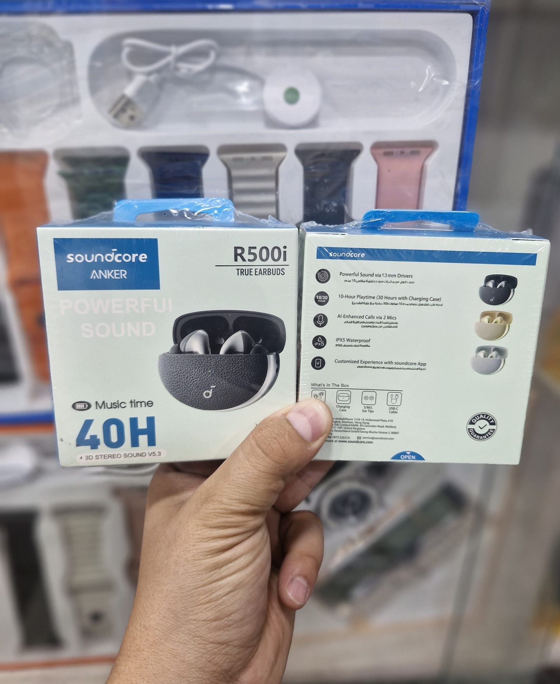 هدفون بی سیم انکر مدل R500i ضدآب و غبار
