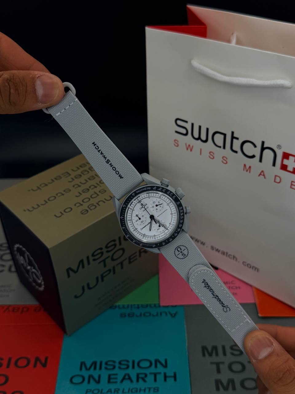 ساعت مچی امگا سواچ Moon swatch 1965
