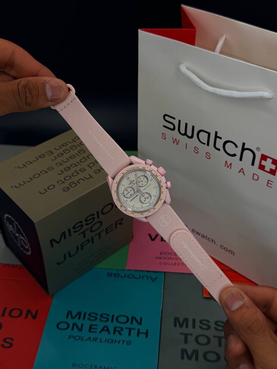 ساعت مچی امگا سواچ Omega Swatch MISSION TO VENUS
