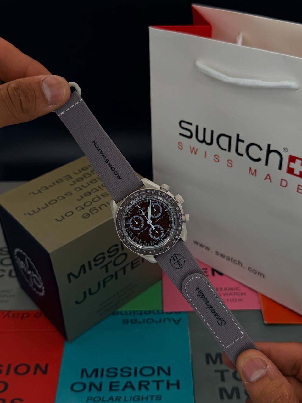 ساعت مچی امگا سواچ OMEGA SWATCH FOR MISSION ON EARTH DESERT