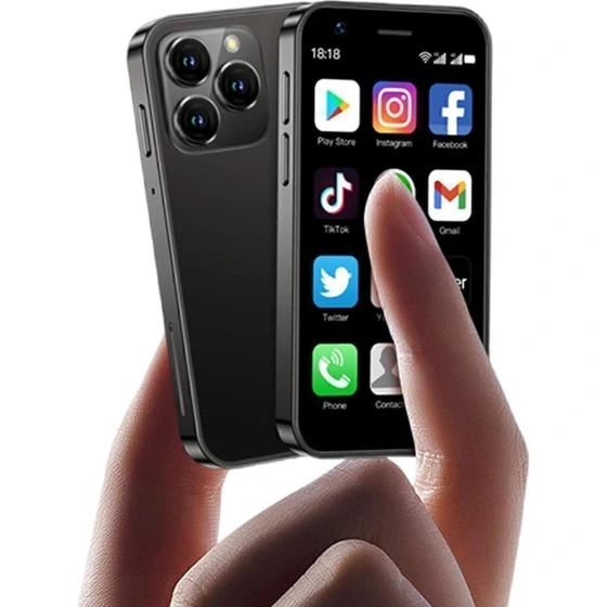 گوشی لمسی مینی طرح آیفون Xs 16pro شرکت Soyes فول صفحه 4 اینچ
