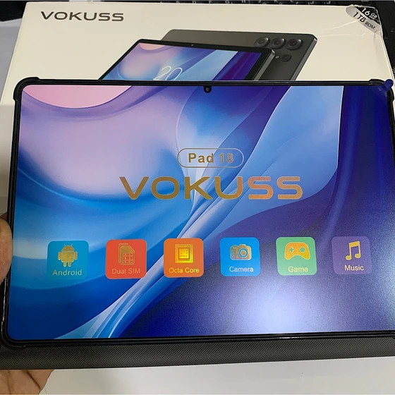 تبلت VOKUSS مدل PAD18 سایز ۱۱ اینچ رم ۴ گیگابایت حافظه ۶۴ گیگابایت