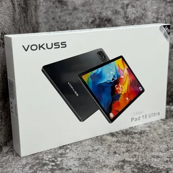 تبلت Vokuss مدل PAD18 Ultra ظرفیت ۶۴ گیگابایت رم ۴ گیگابایت سایز ۱۱ اینچ