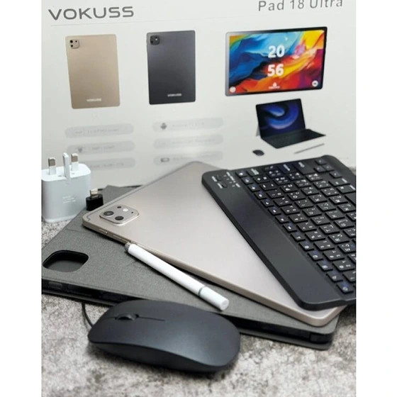 تبلت Vokuss مدل PAD18 Ultra ظرفیت ۶۴ گیگابایت رم ۴ گیگابایت سایز ۱۱ اینچ