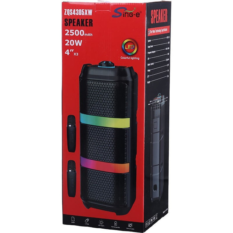 اسپیکر بلوتوثی سینگ ای ZQS4305XW + میکروفون