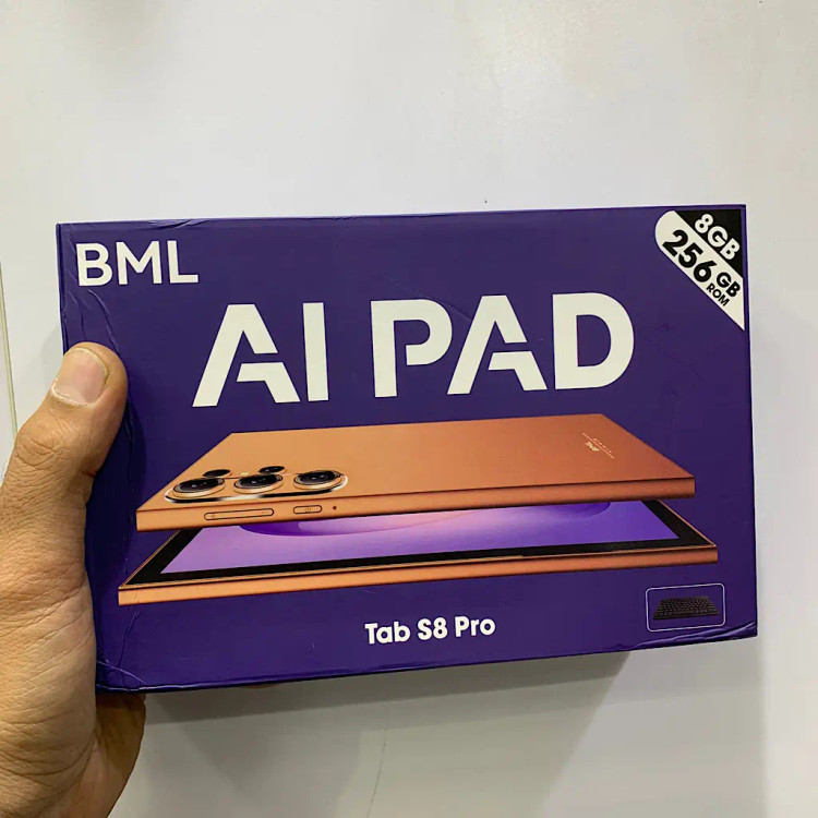 تبلت برند BML مدل S8 PRO | حافظه داخلی 32 گیگ رم 3 گیگ صفحه نمایش 7 اینچ همراه با کیبورد
