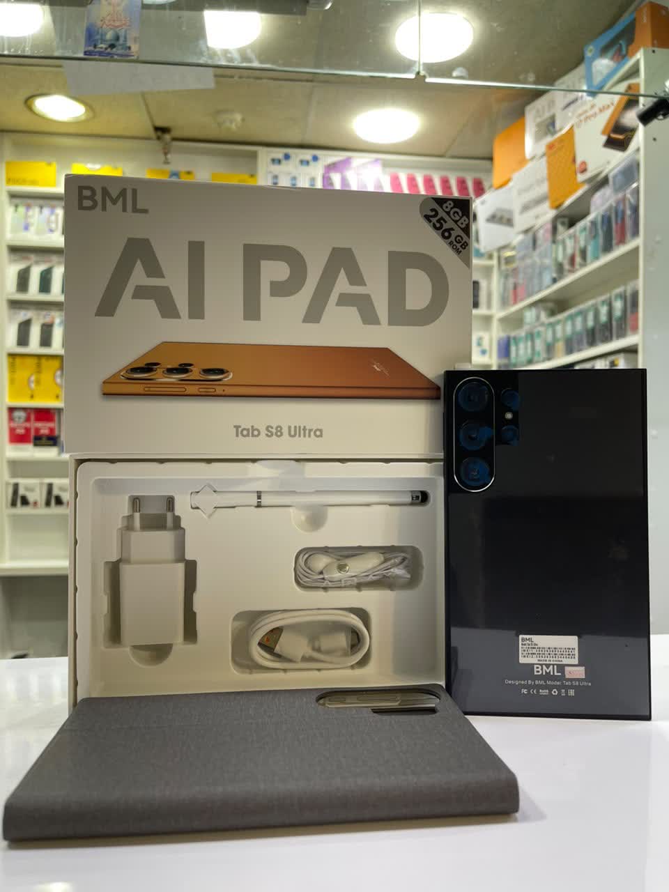 تبلت برند BML مدل S8 Ultra | حافظه داخلی 32 گیگ رم 3 گیگ صفحه نمایش 7 اینچ