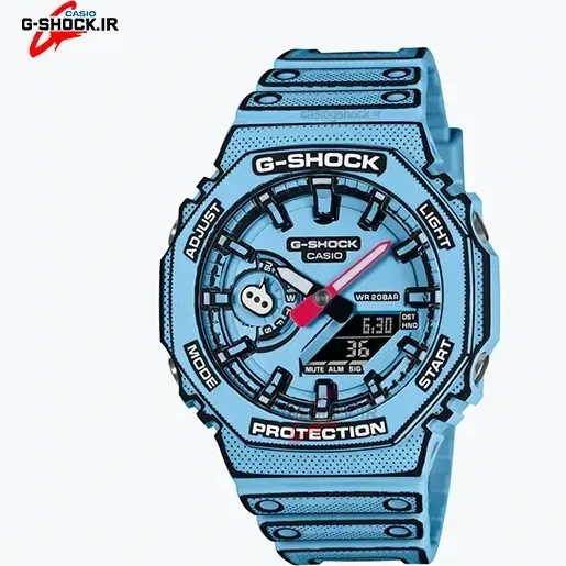 ساعت مچی جی شاک GA-2100MNG-2A مردانه بند رزین