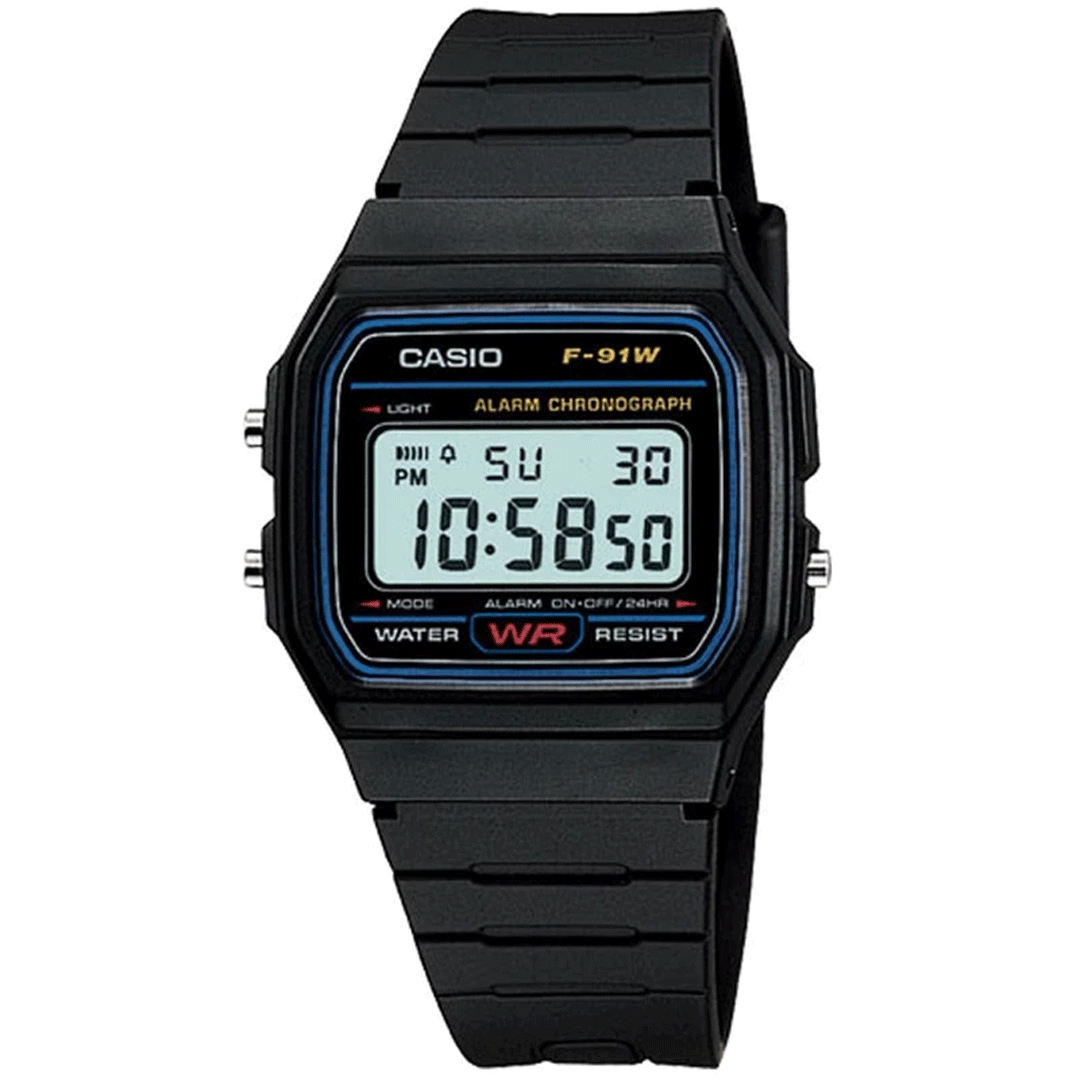 ساعت مچی مردانه طرح کاسیو مدل CASIO – F-91W-1D