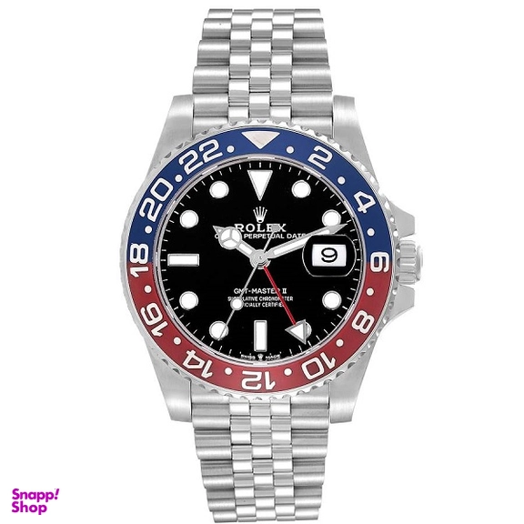 ساعت مچی عقربه ای مردانه طرح رولکس مدل GMT MASTER II