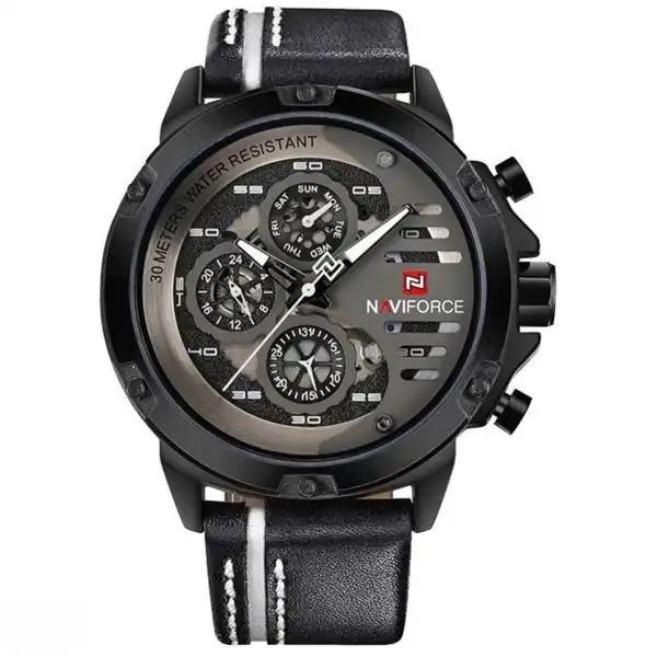 ساعت مچی زنانه نیوی فورس NAVI FORCE مدل NF7103 L.BE/L.BE