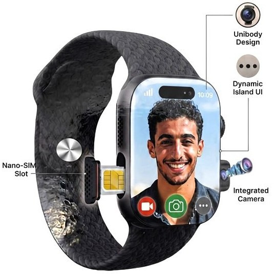 ساعت هوشمند JSYES مدل MS30 PRO سیم کارت خور با دوربین مخفی