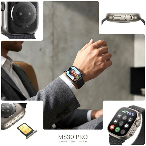 ساعت هوشمند JSYES مدل MS30 PRO سیم کارت خور با دوربین مخفی