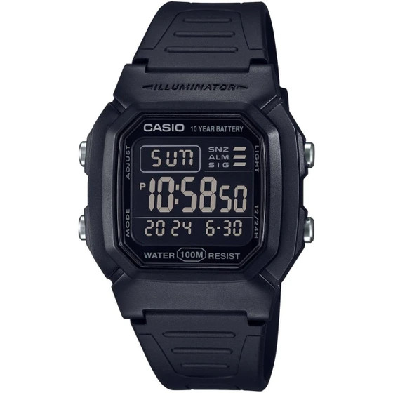 ساعت یونیسکس کاسیو مدل W800H-1BVDF