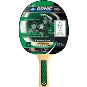 راکت پینگ‌پنگ Donic Schildkröt مدل Champs Line 400 | رویه ITTF و اسفنج ۱.۵ میلی‌متری با چوب FSC