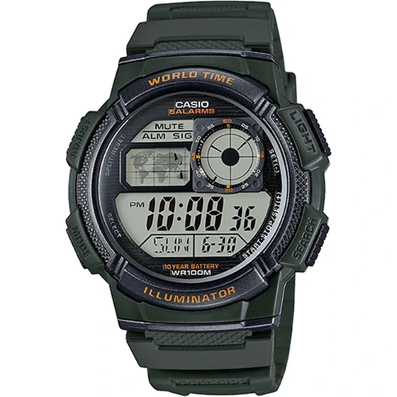 ساعت مچی دیجیتال کاسیو مدل AE-1000W-3A مردانه