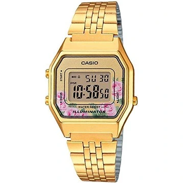 ساعت مچی دیجیتال زنانه کاسیو مدل LA680WGA-4CDF با بند استیل