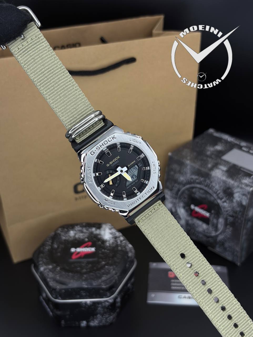 ساعت مردانه کاسیو مدل GM-2100