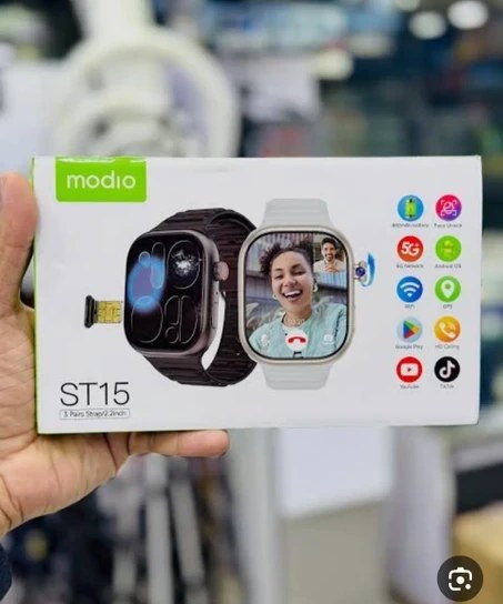 ساعت هوشمند سیم کارت خور مدل ST15 با دوربین و ۶۴ گیگ حافظه