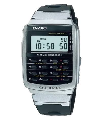 ساعت مچی اورجینال مردانه کاسیو Casio نقره ای | مشکی| مشکی| کد رفرنس CA56-1