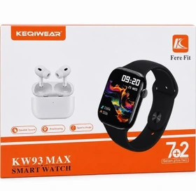 ساعت هوشمند KEQIWEAR مدل KW93 MAX با ۷ بند و ایرپاد