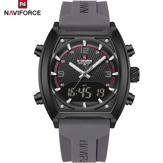 ساعت مچی مردانه نیوی فورس Naviforce NF 9242 B/GY/GY