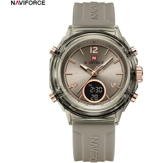ساعت مچی زنانه نیوی فورس Naviforce NF 7109 GY/GY