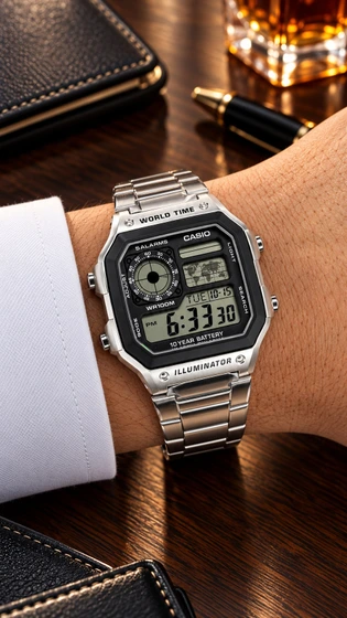 ساعت مچی مردانه برند اورجینال کاسیو رفرنس AE-1200WHD-1A